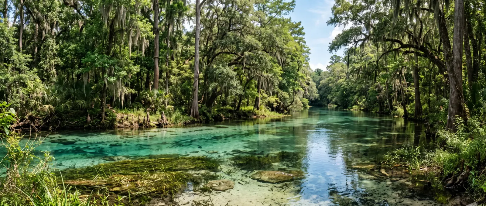 Illustrative image evoking North Central Florida & the Nature Coast