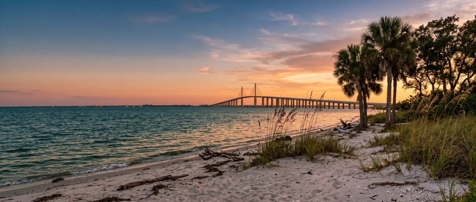 Illustrative image evoking Tampa Bay & the Gulf Coast